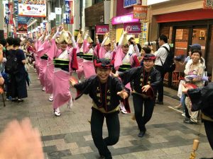 パル商店街での踊り