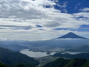 富士山と河口湖