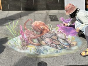 2025チョークアート